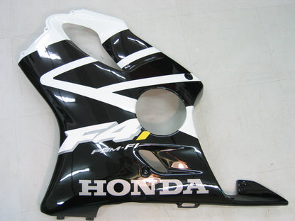 Carene 2004-2007 Honda CBR 600 F4i Nero &amp; Bianco F4i Racing Generico