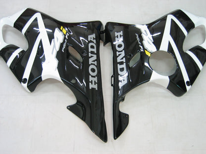 Carene 2004-2007 Honda CBR 600 F4i Nero &amp; Bianco F4i Racing Generico