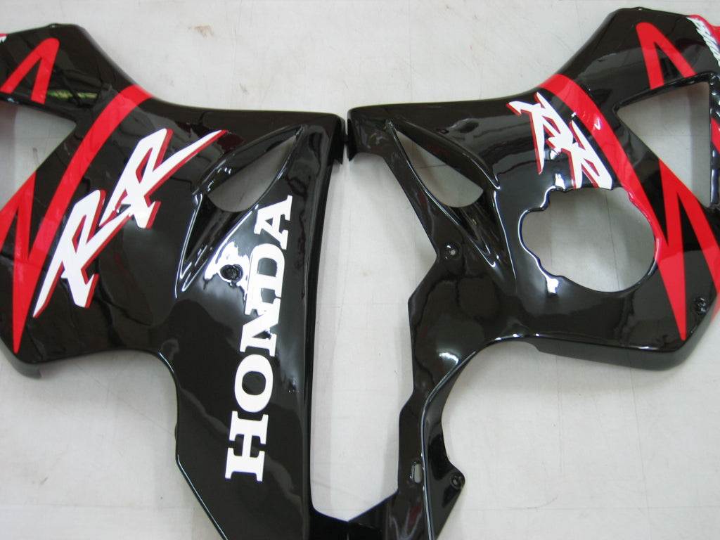 Carene 2002-2003 Honda CBR 954 RR Rosso e Nero RR Racing Generico