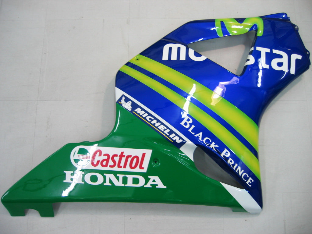 Carene 2002-2003 Honda CBR 954 RR Blu &amp; Verde Movistar Racing Generico