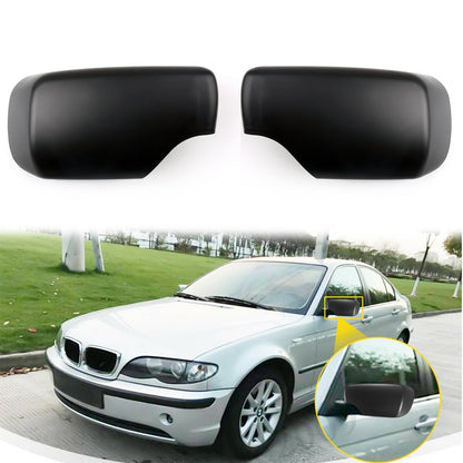 Door Mirror Cover Cap For BMW E46 E39 325i 330i 525i 530i 540i 528i 530i