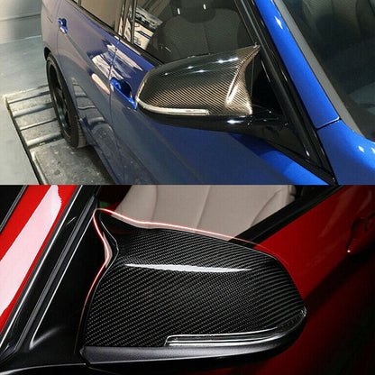 Tappi copri specchietto retrovisore in fibra di carbonio per BMW F20 F21 F22 F30 F32 F36 X1 F87 generico