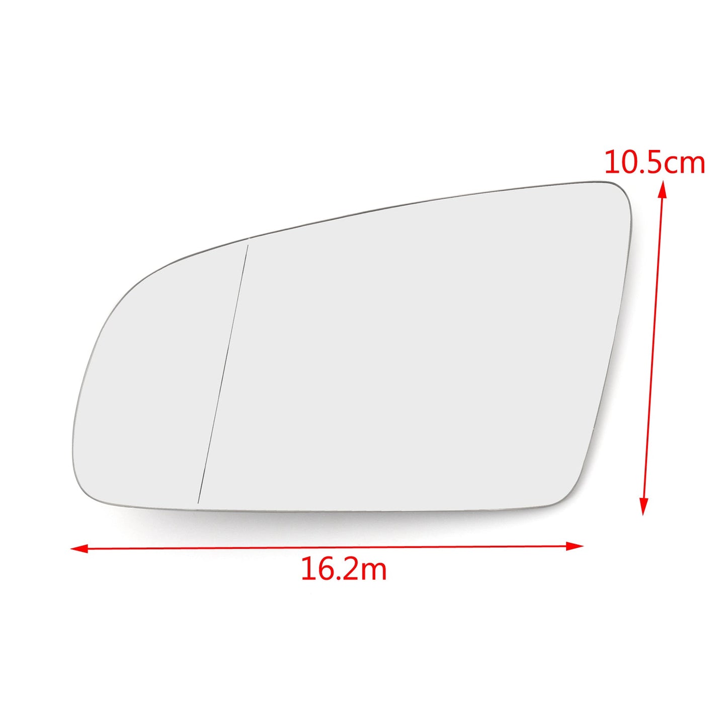 Anteriore L &amp; R Laterale Specchietto retrovisore Vetro W/Riscaldato Per AUDI A3 S3 A4 B6 B7 A6 S6 Generico