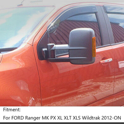 Specchietti da traino estensibili per Ford Ranger MK PX XL XLT XLS Wildtrak 2012-ON