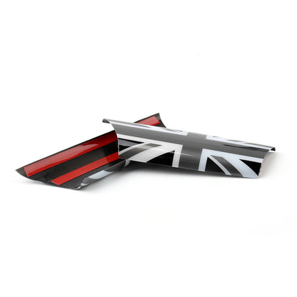 2PCS Aggiornamento Interno Porta Tirare Coperture Trim Set per MINI Cooper R55 R56 R57 R58 Generico