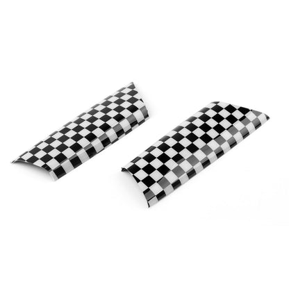 2PCS Aggiornamento Interno Porta Tirare Coperture Trim Set per MINI Cooper R55 R56 R57 R58 Generico