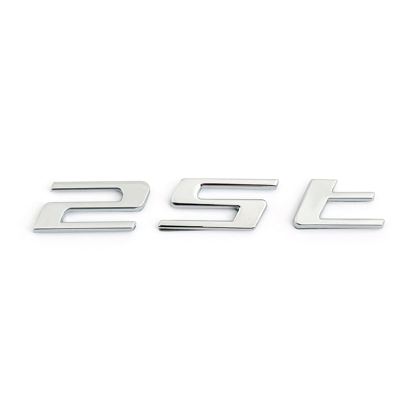 Chrome Letter 20T 25T 30T 35T Car Sticker Auto Rear Decal Emblem Jaguar F-PACE Generico