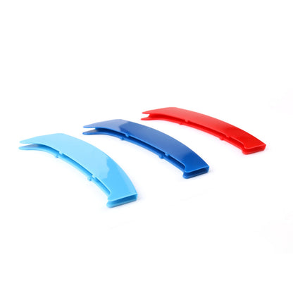 M Color Kidney Grille Bar Cover Stripe Clip Decal per BMW Serie 1 E87 2004-2011 Generico