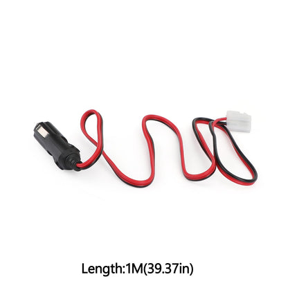 Cavo di alimentazione per accendisigari per QYT KT8900 KT7900 BAOJIE 218 LEIXEN 898