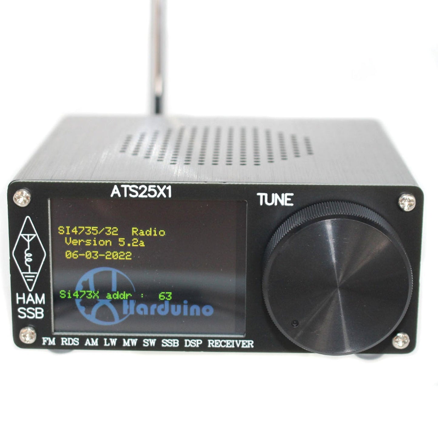 Ricevitore radio originale ATS-25X1 All Band DSP FM LW MW SW con touch screen da 2,4 "