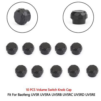 Sostituire il cappuccio della manopola dell&#39;interruttore del volume per Baofeng UV5R 5RD UV5RE UV5RA UV5RB UV5RC