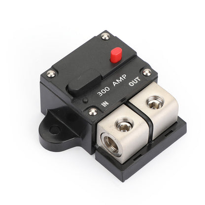 300A Amp Ripristino manuale Interruttore automatico in linea Morsettiera fusibile Marine Auto