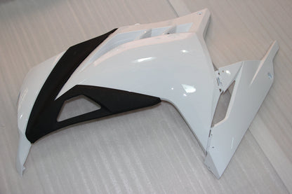 Amotopart 2013-2017 Kawasaki Ex300r Cladding White & Black Kit