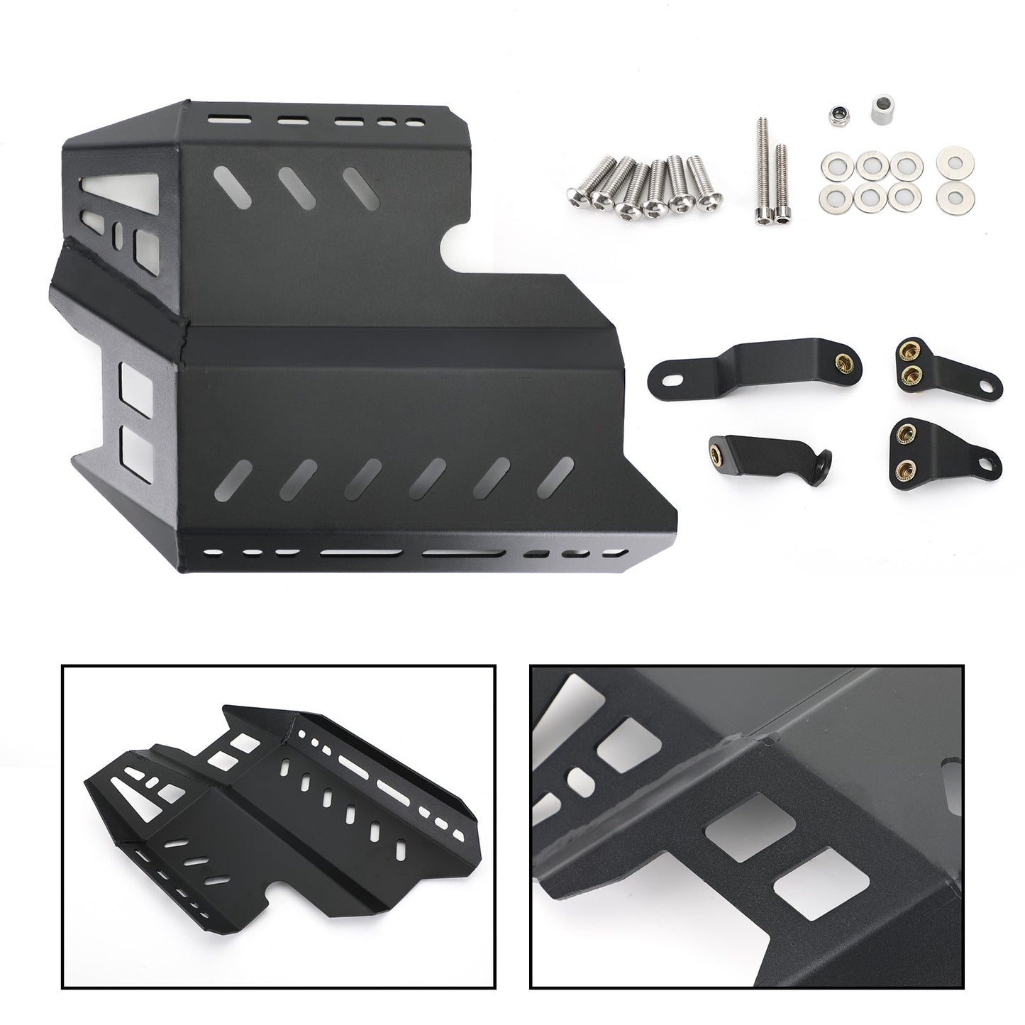 Piastra Paramotore Paramotore Alluminio 3mm per Honda CB400X CB500X 2019-2021 Generico
