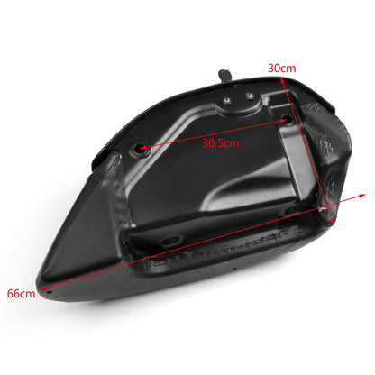 Borsa da sella classica Yamaha Kawasaki Honda Borsa da moto classica e kit di montaggio per impieghi gravosi