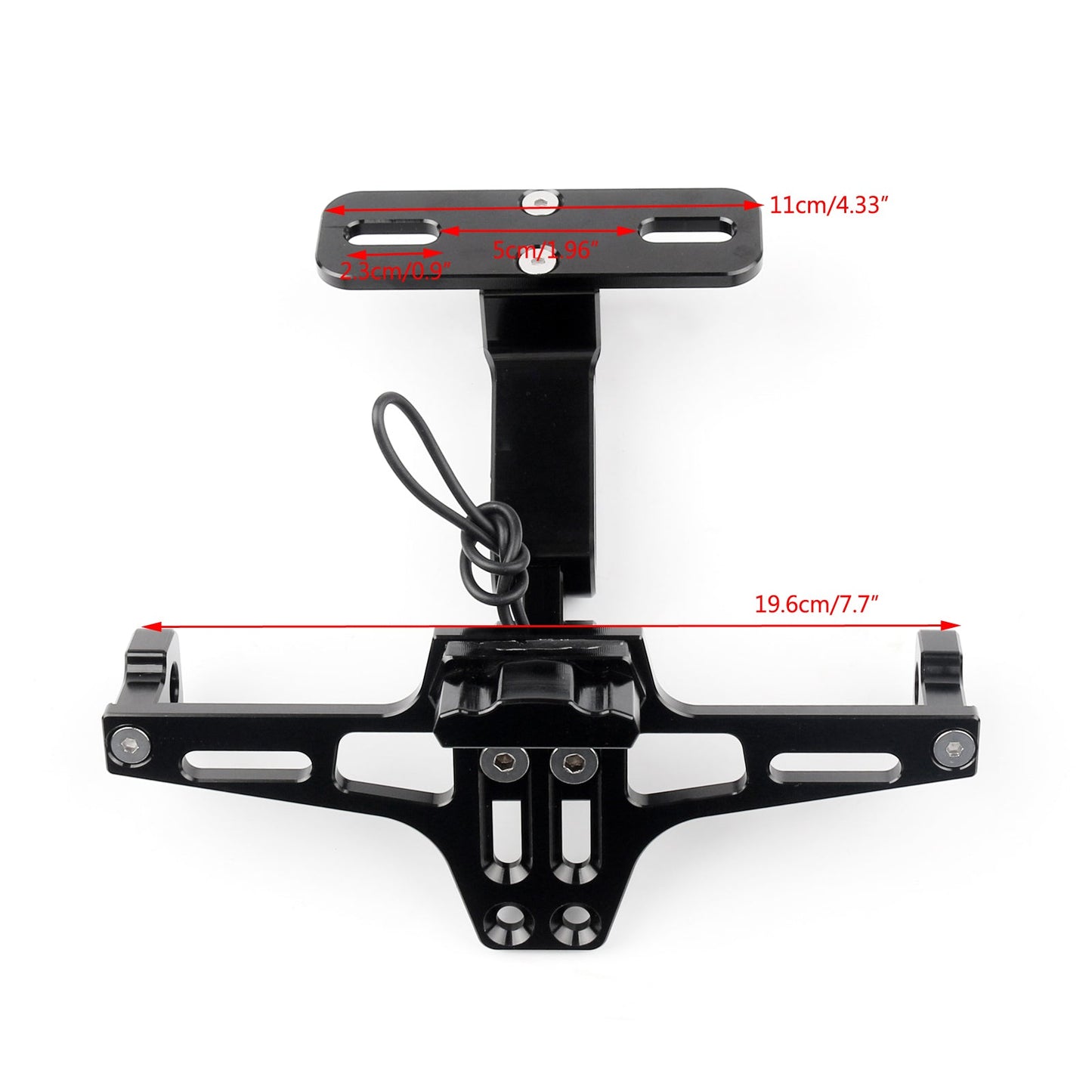 Eliminatore parafango staffa porta targa CNC per Yamaha BWS R25 R3 MSX generico