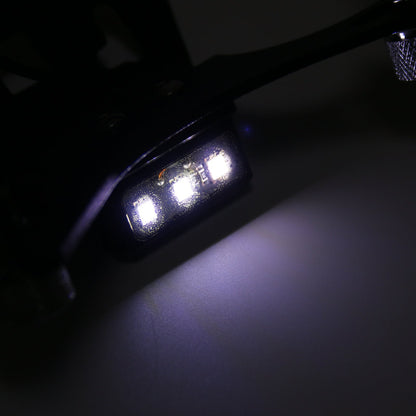 Targa targa staffa porta targa con 3 LED per Yamaha YZF-R1 2004-2014 generico