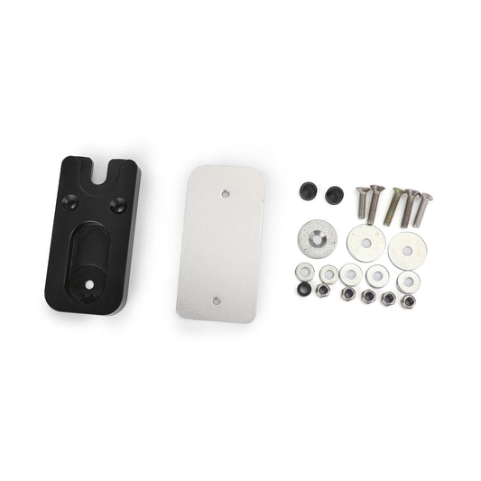 1x supporto per staffa di montaggio targa moto per Yamaha Honda Yamaha Kawasaki BMW generico