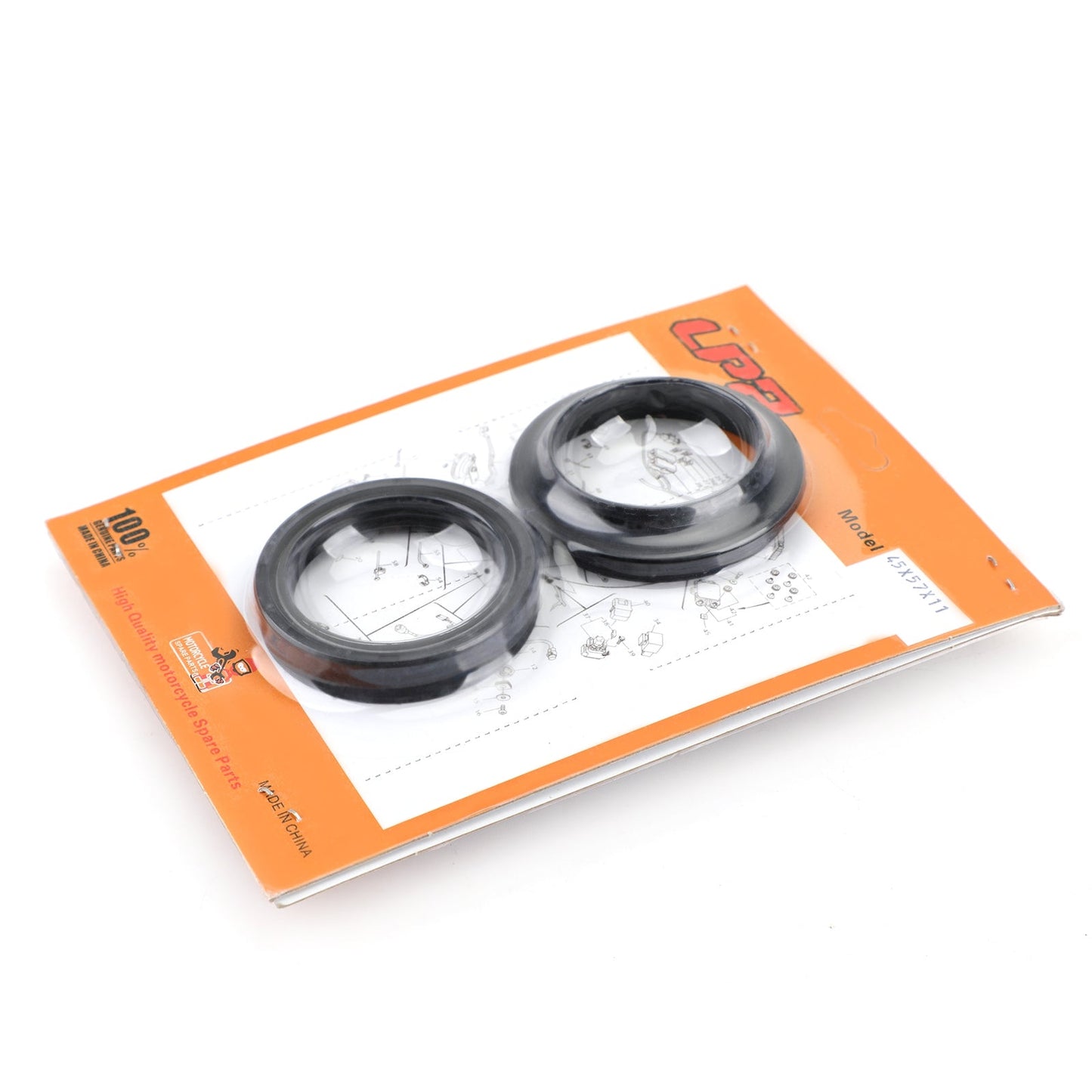 Kit Paraolio Forcella Anteriore Parapolvere per Honda GL1500 C CR500R CR250R CR125R 89-03 Generico
