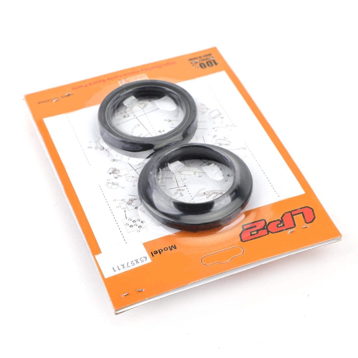 Kit Paraolio Forcella Anteriore Parapolvere per Honda GL1500 C CR500R CR250R CR125R 89-03 Generico