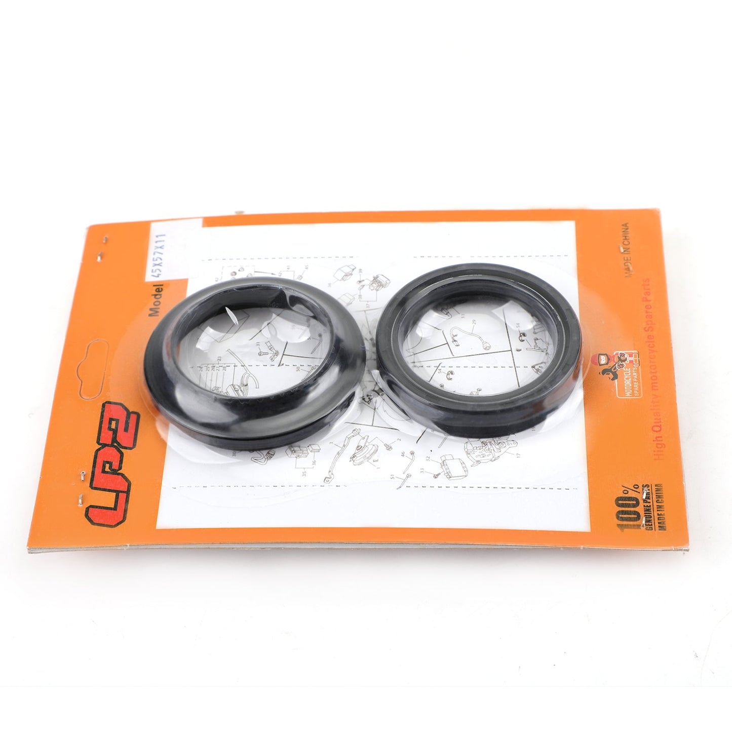 Kit Paraolio Forcella Anteriore Parapolvere per Honda GL1500 C CR500R CR250R CR125R 89-03 Generico