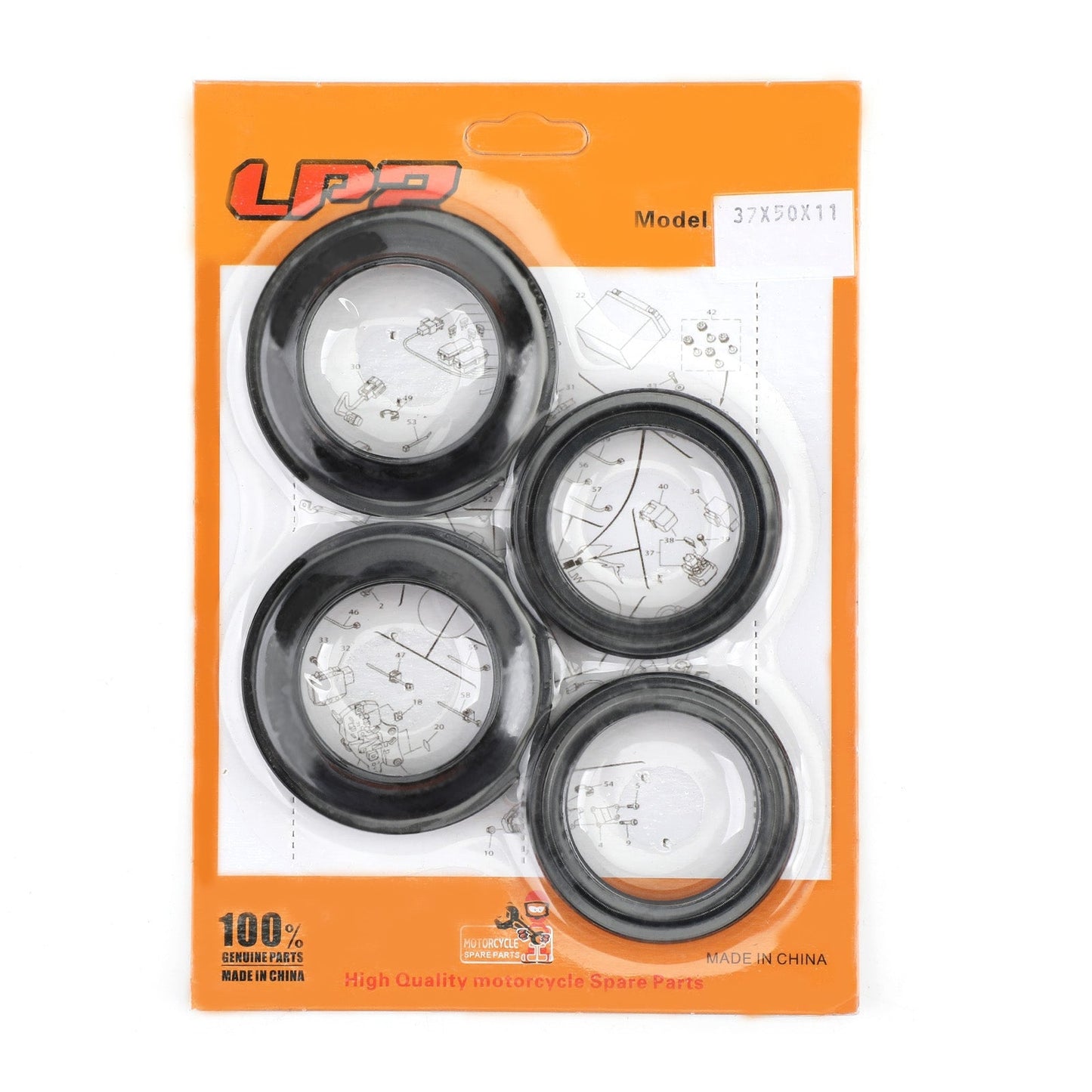 Kit tergicristallo paraolio forcella anteriore Honda CBR CR CRF XR CB VF VFR CX VT GL NX