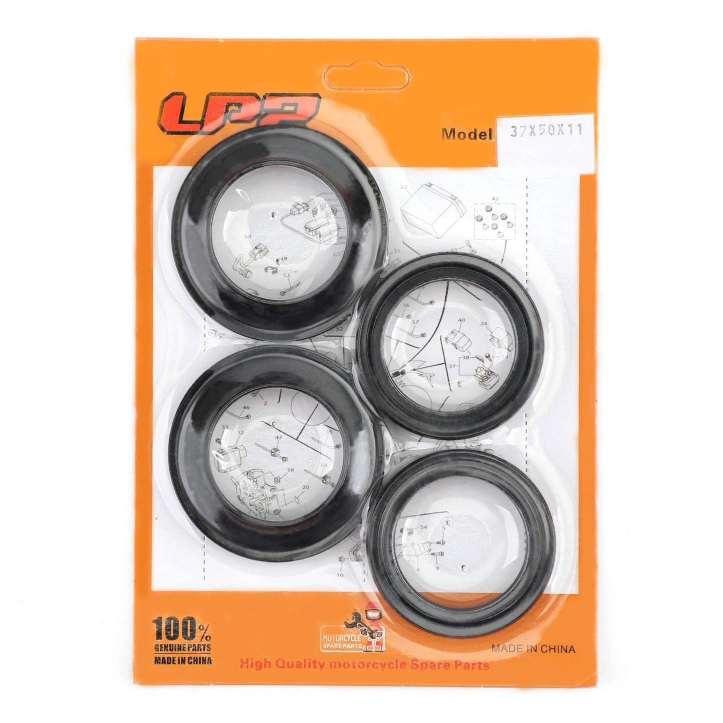 Kit tergicristallo paraolio forcella anteriore Honda CBR CR CRF XR CB VF VFR CX VT GL NX