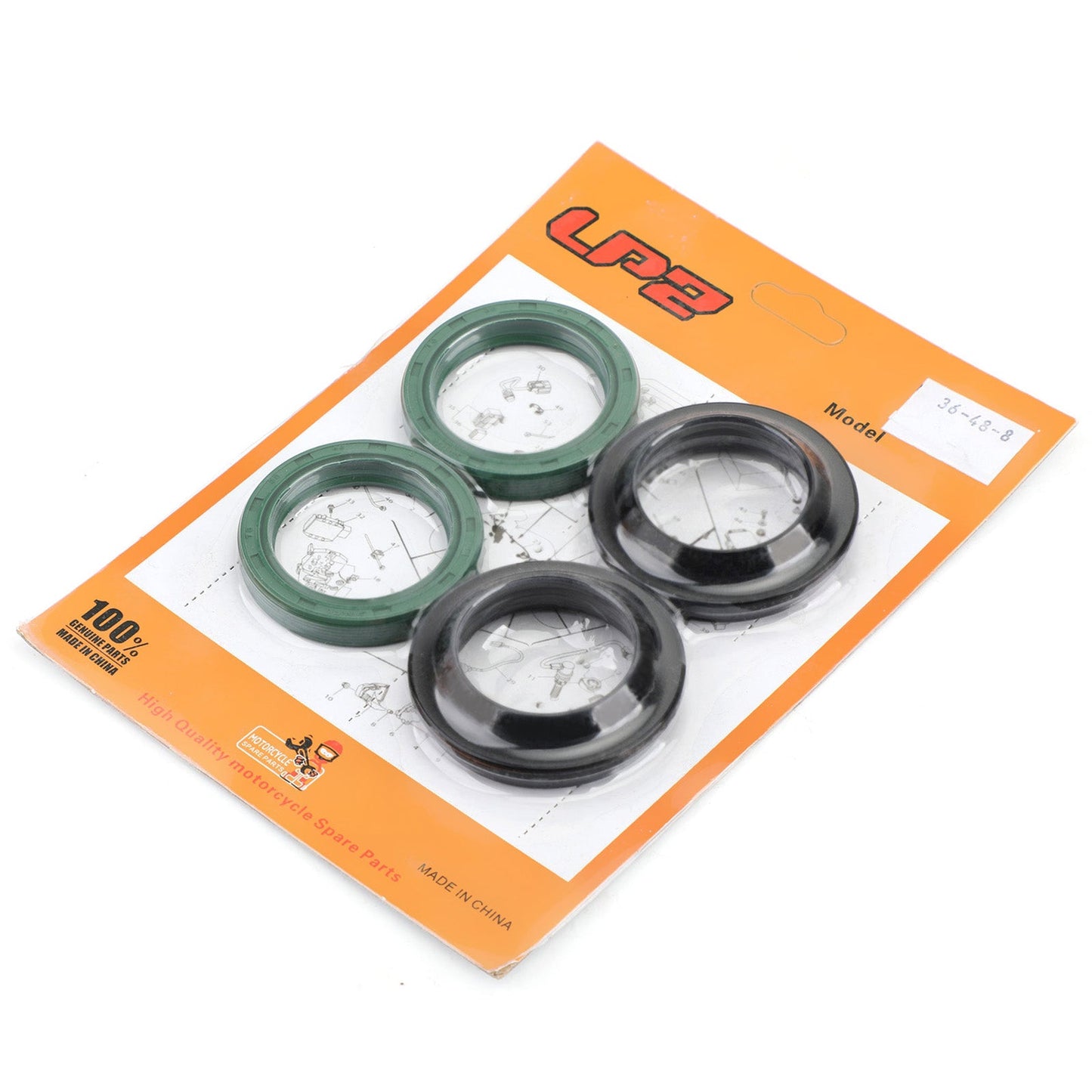 Set di guarnizioni per forcella anteriore polvere d&#39;olio per Yamaha DT80 XJ 600 650 750 XS 750 850 XV YZ generico