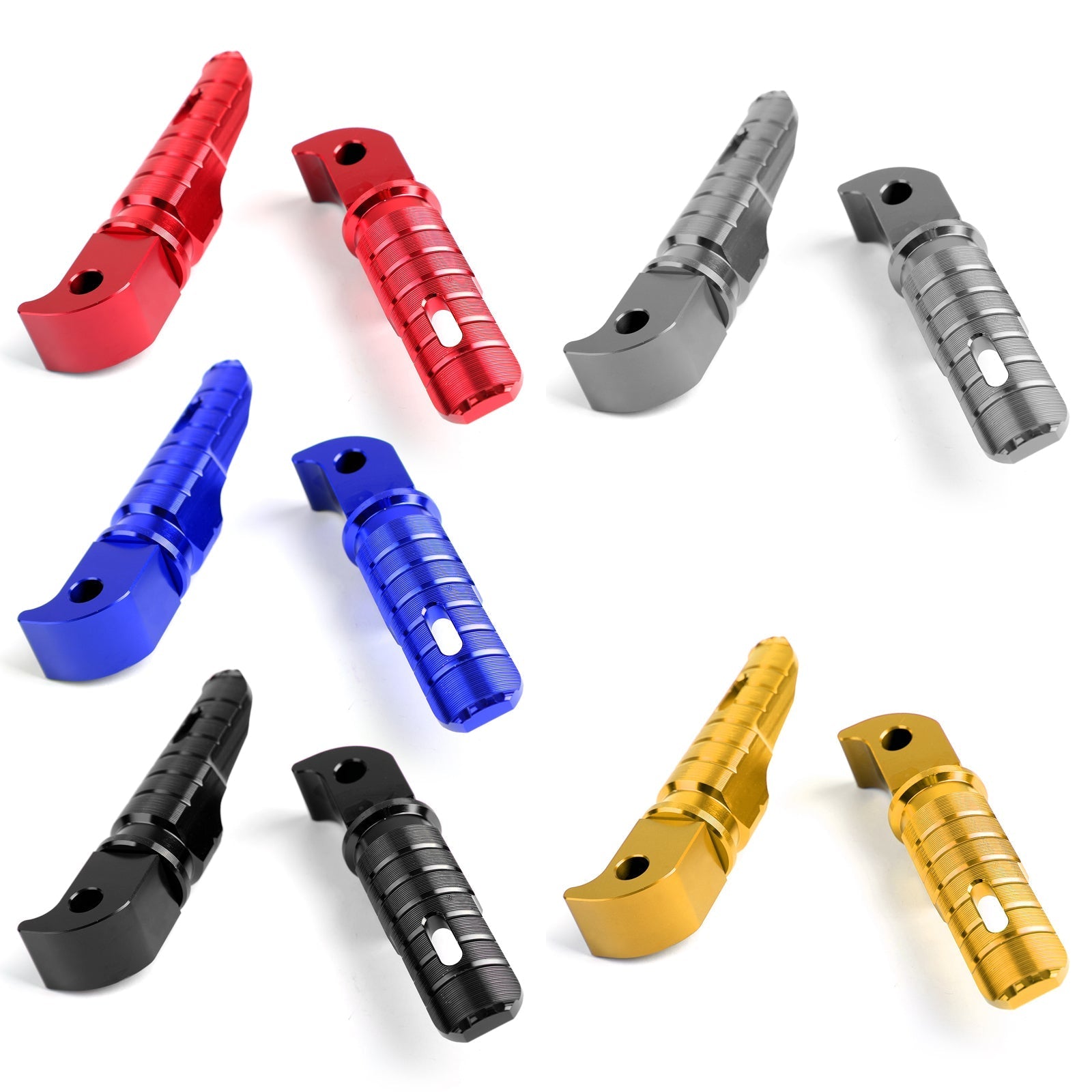 Rear Foot Pegs For YAMAHA MT-10 FZ-10 MT-09 FZ-09 MT-07 FZ-07 YZF R3 R25