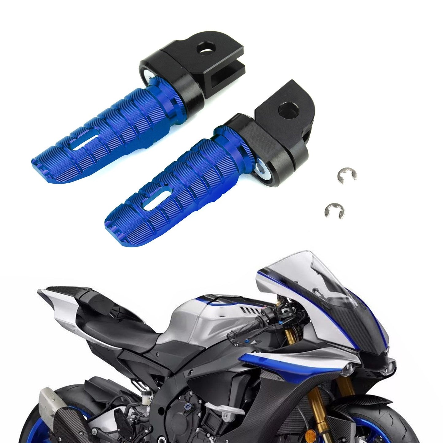 YAMAHA FZ-07 FZ-09 FJ-09 FZ-10 XSR 700 900 FZ8 Pedane anteriori Pedana