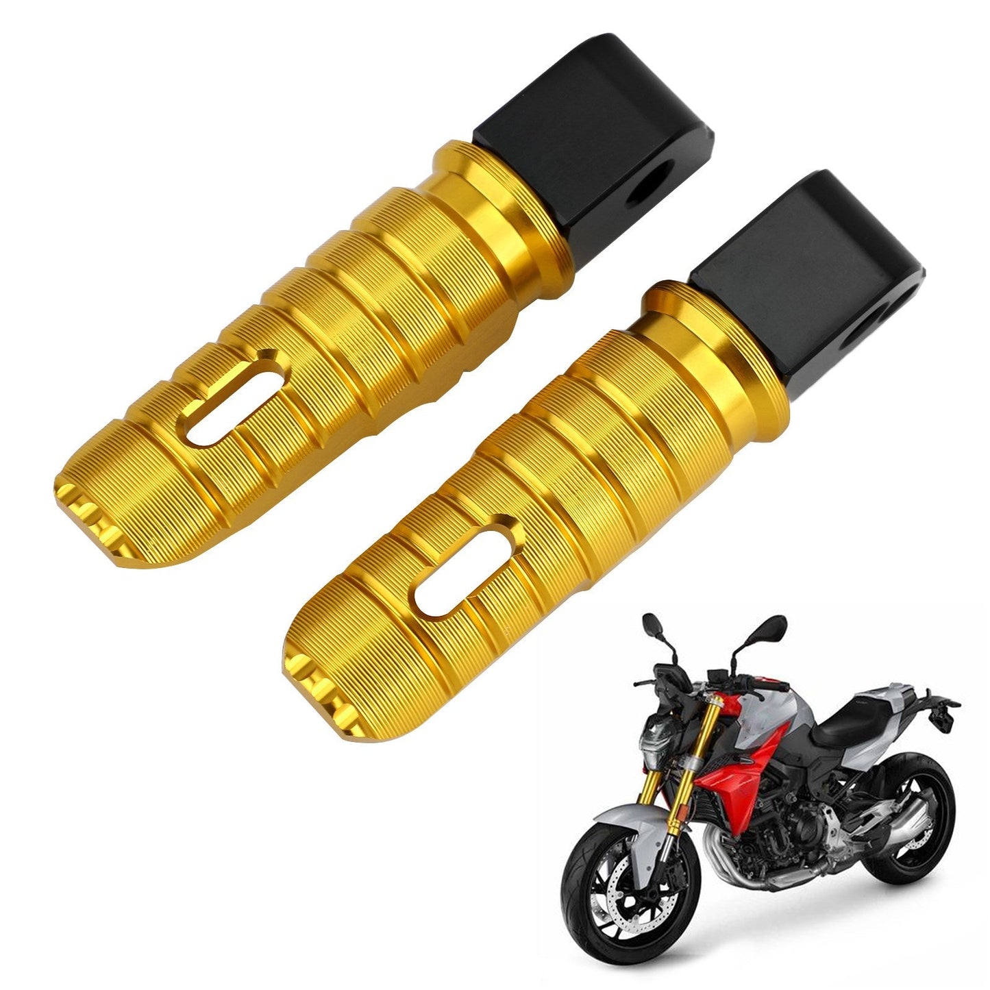 Poggiapiede posteriore Pedana per BMW R NINET F900R F900XR R1200R R1200RS R1250R Generico