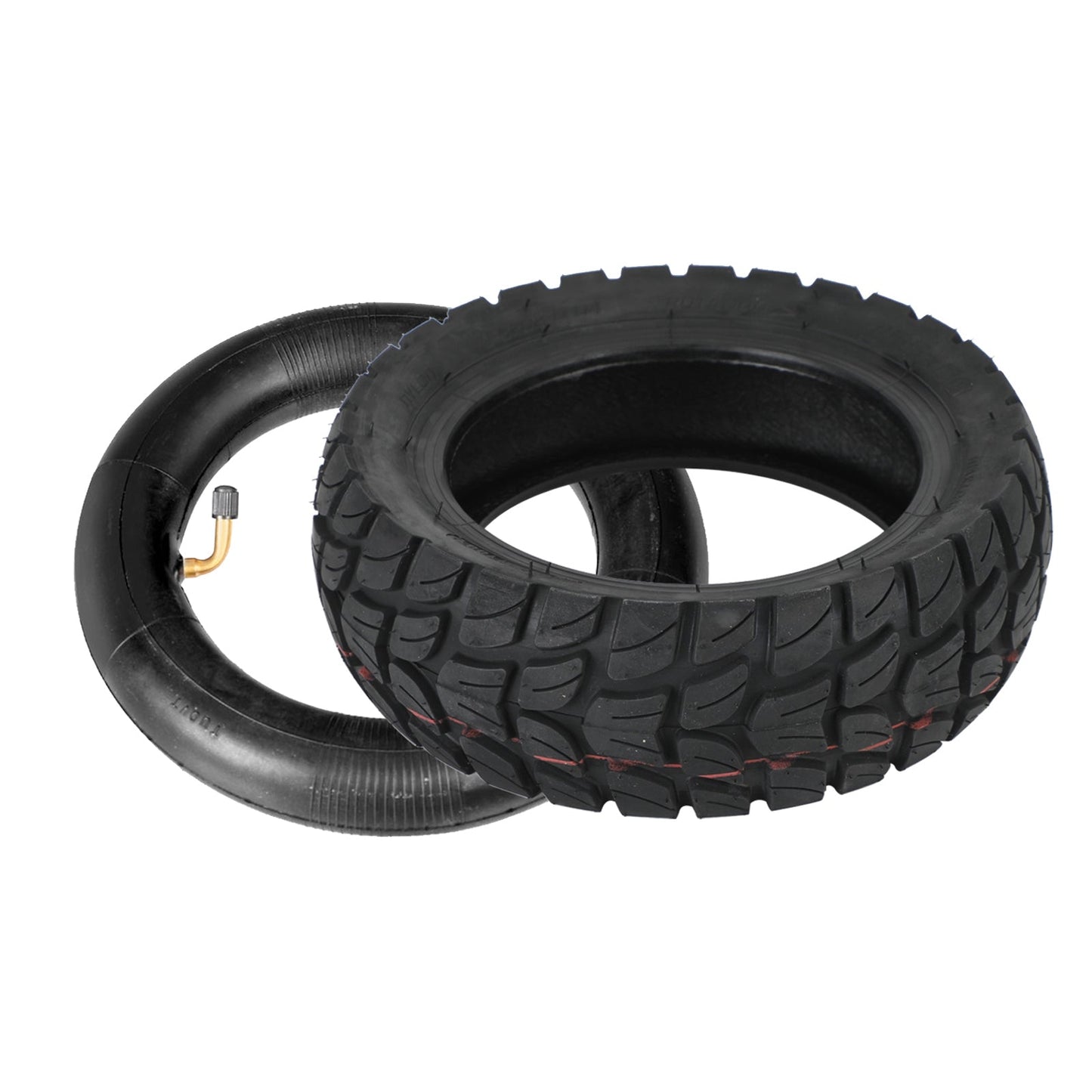 Pneumatico esterno fuoristrada 10x3"/255x80+camera d"aria per KUGOO M4 Zero ecc. 80/65-6