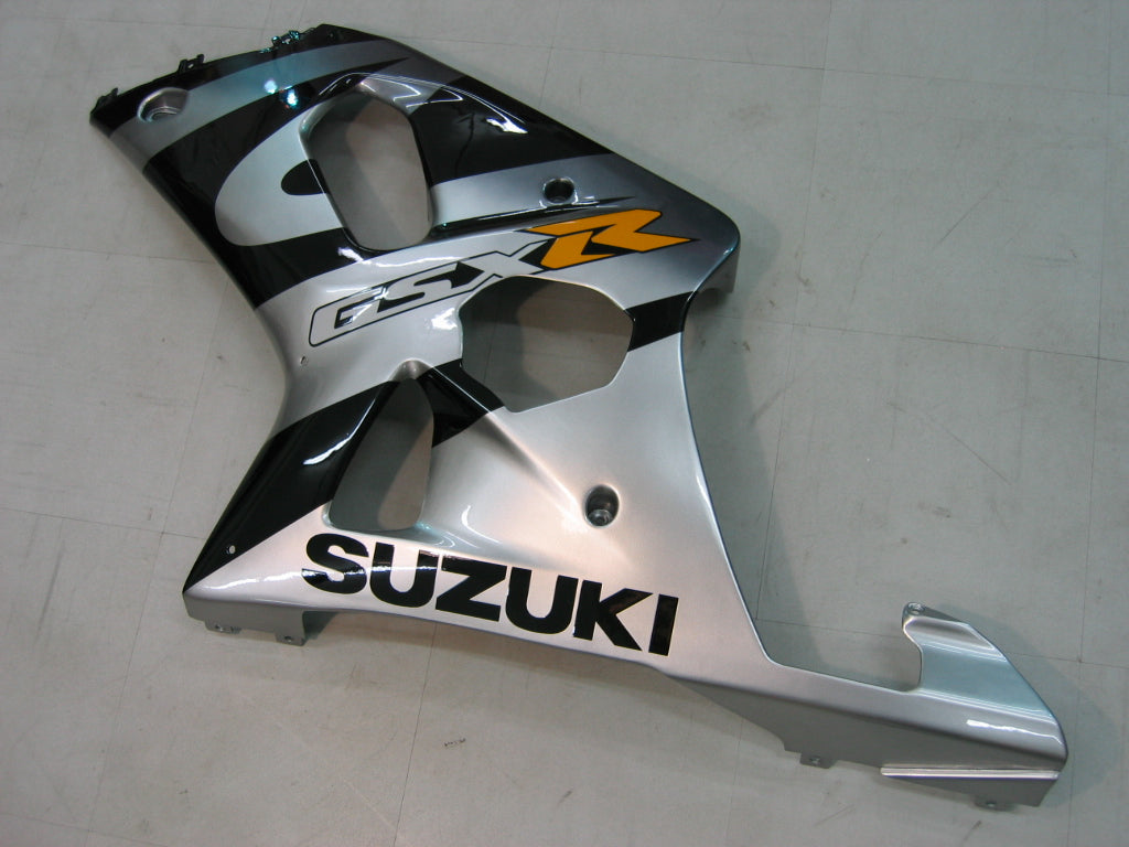 Amotopart 2000-2002 Suzuki GSXR1000 Cladding Black & Sliver Kit