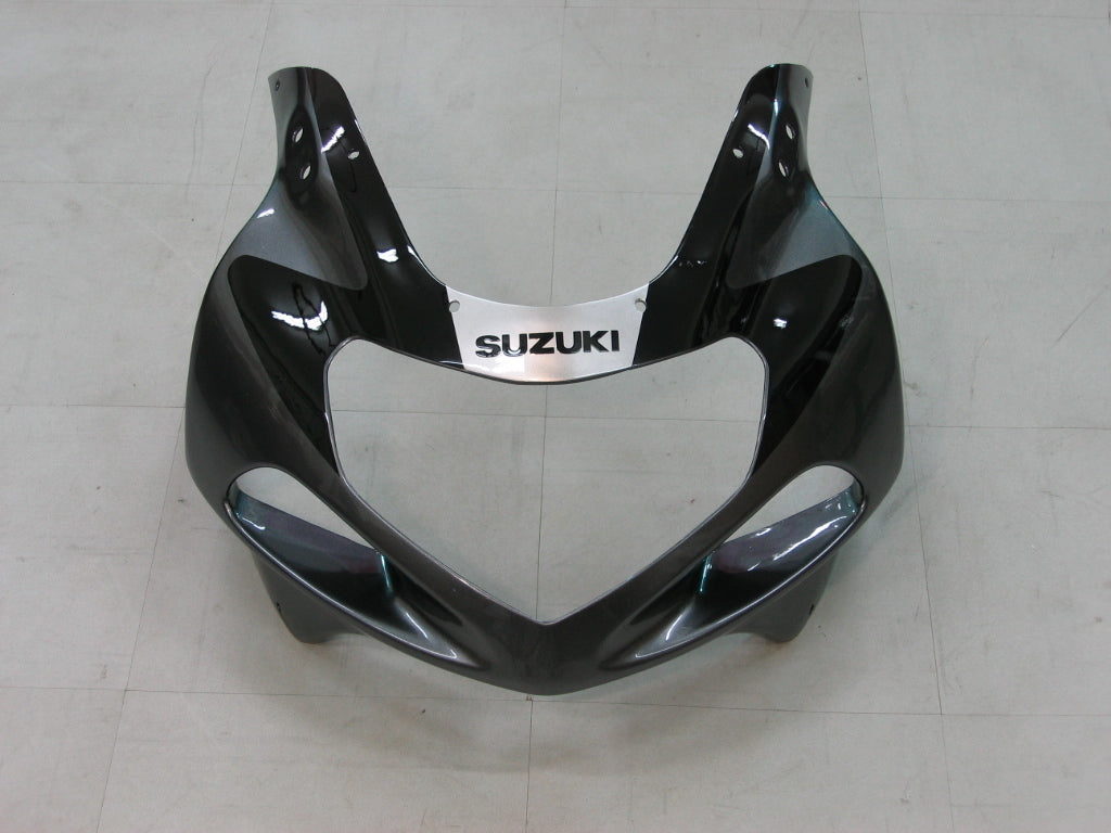 Amotopart 2000-2002 Suzuki GSXR1000 Cladding Black & Sliver Kit