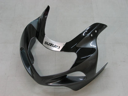 Amotopart 2000-2002 Suzuki GSXR1000 Cladding Black & Sliver Kit