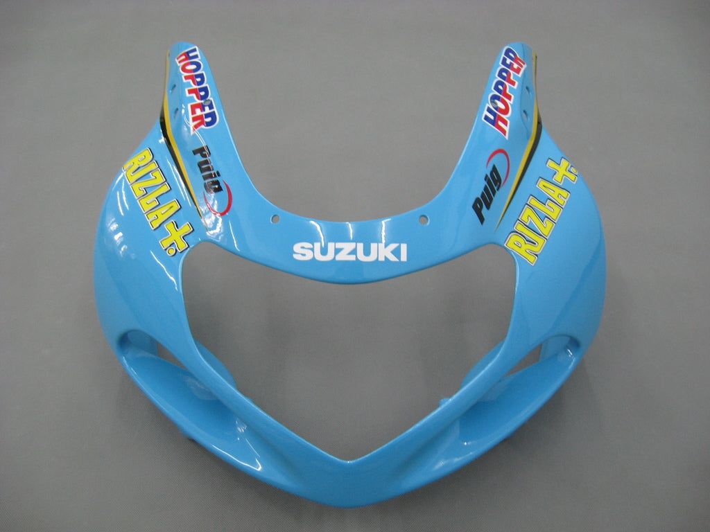 Amotopart 2000-2002 Suzuki GSXR1000 Cladding Multi Blue Kit