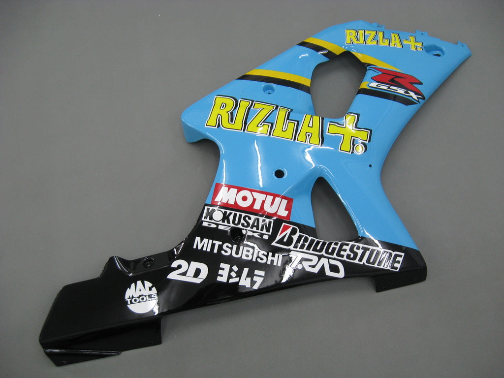 Carene 2000-2002 Suzuki GSXR 1000 Blu Nero Rizla Racing Generic