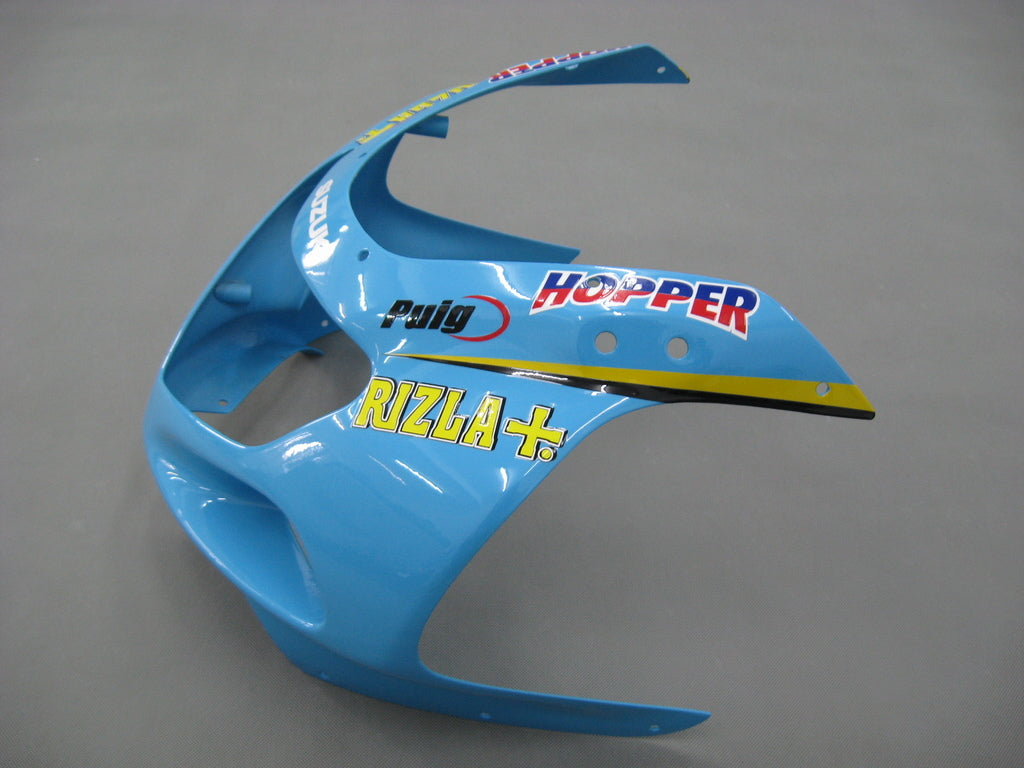 Carene 2000-2002 Suzuki GSXR 1000 Blu Nero Rizla Racing Generic