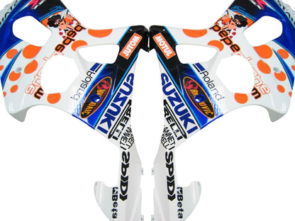 Carene 2000-2002 Suzuki GSXR 1000 Multi-Color pepephone Racing Generico