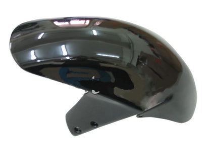 Carene 2000-2002 Suzuki GSXR 1000 Black &amp; Blue Flame Racing Generico