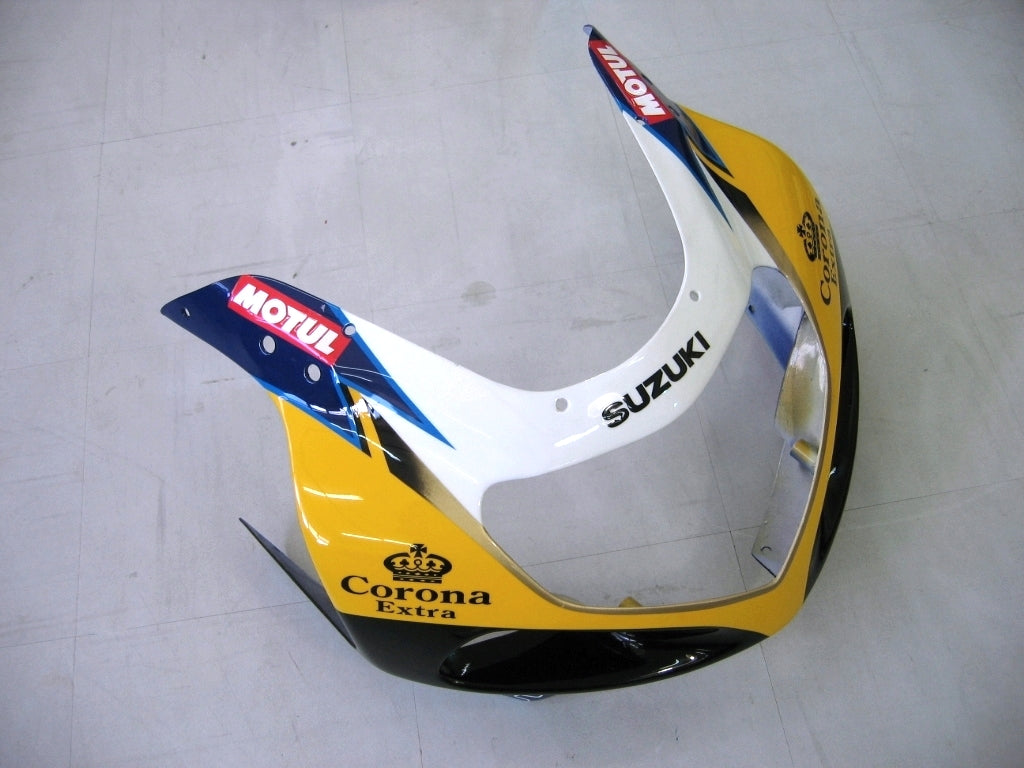Carene 2000-2002 Suzuki GSXR 1000 Giallo &amp; Blu Corona GSXR Racing Generico