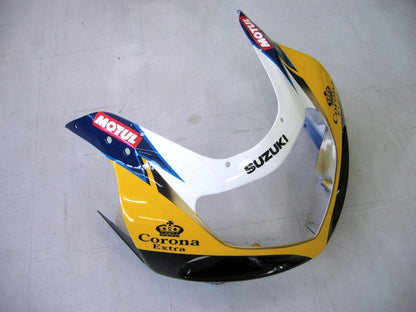 Carene 2000-2002 Suzuki GSXR 1000 Giallo &amp; Blu Corona GSXR Racing Generico