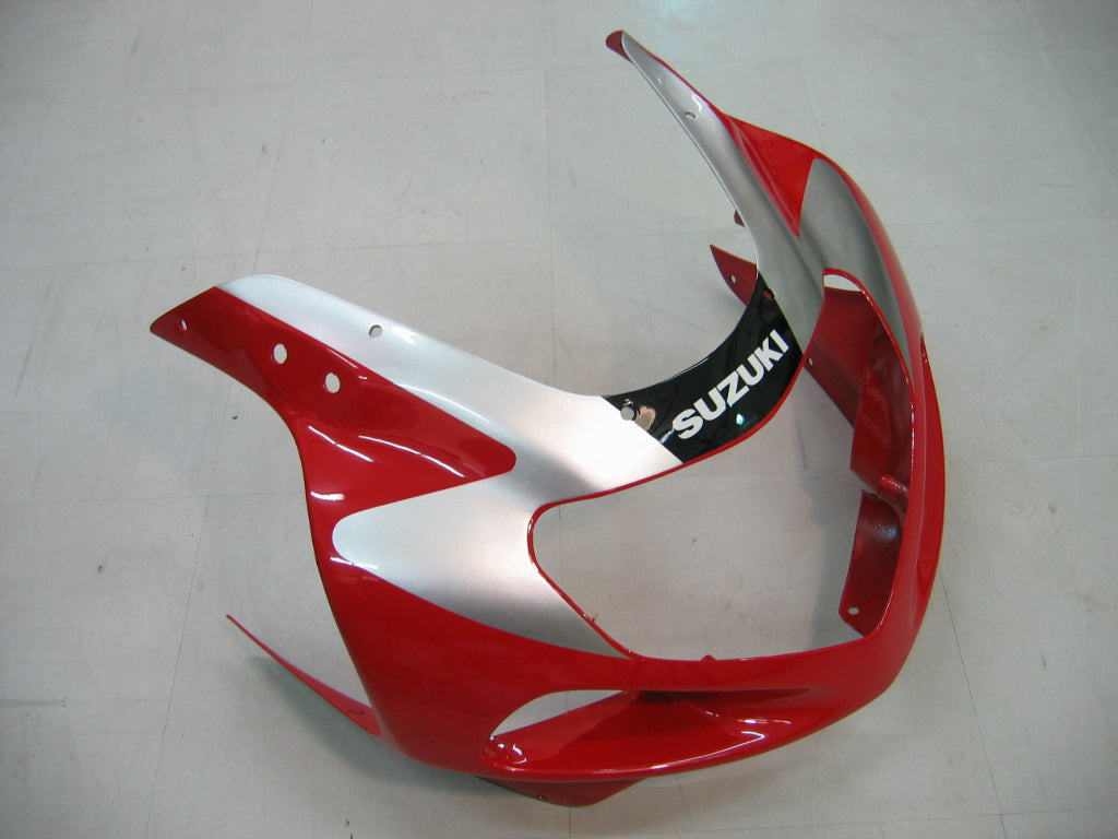 Amotopart 2000-2002 Suzuki GSXR1000 Cladding Red & Sliver Kit