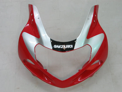 Amotopart 2000-2002 Suzuki GSXR1000 Cladding Red & Sliver Kit