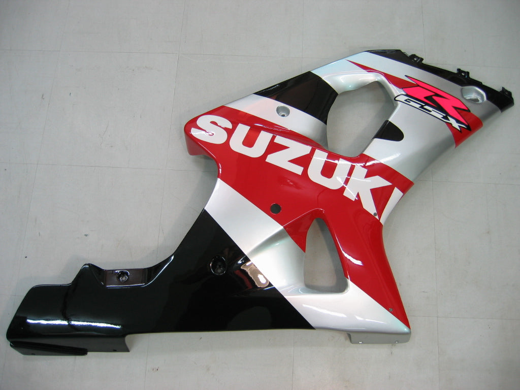 Amotopart 2000-2002 Suzuki GSXR1000 Cladding Red & Sliver Kit