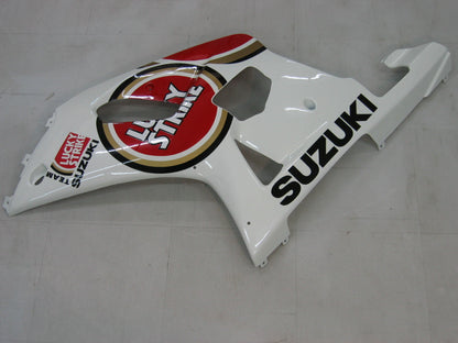 Amotopart 2000-2002 Suzuki GSXR1000 Cladding White? e kit rosso