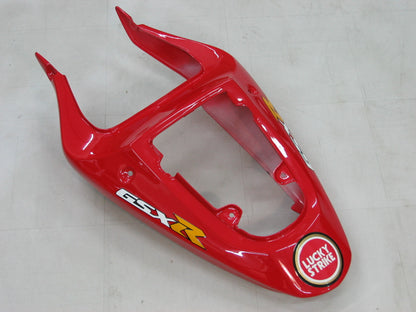 Amotopart 2000-2002 Suzuki GSXR1000 Cladding White? e kit rosso