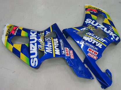 Carene 2000-2002 Suzuki GSXR 1000 Blu Movistar Racing Generico