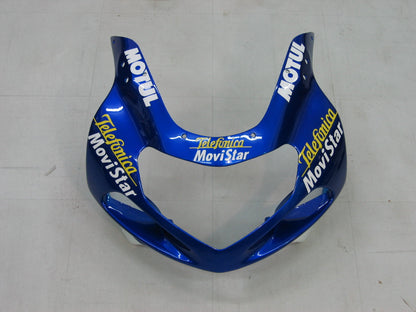 Amotopart 2000-2002 Suzuki GSXR1000 Cladding Blue & Yellow Kit