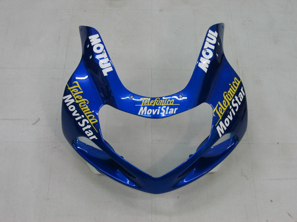 Carene 2000-2002 Suzuki GSXR 1000 Blu Movistar Generico